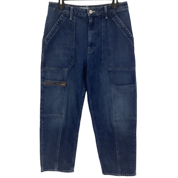 Mother Superior The Private Zip Pocket Ankle Jeans In Mile High Size 28 - Picture 2 of 15